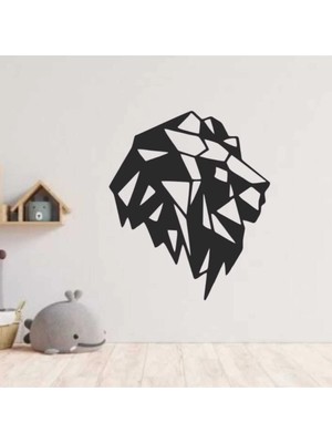 Moontime Alaçatı Aslan 40 x 33 Tablo Lazer Kesim Duvar Dekoru & Süsü