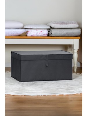 Çok Amaçlı Organizer Lüks Saklama Kutusu Düzenleyici Hurç (Mega Boy 60 * 40 * 30 Cm)