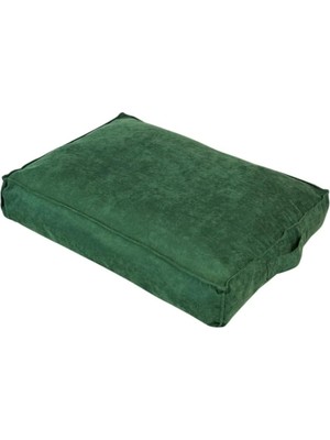 Sapıen Home Yer Minderi 60X40CM Çıkarılabilir Kılıflı ve Yıkanabilir (Zümrüt Yeşili)