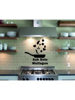 Moontime Alaçatı Tava Model Siyah Mutfak Süsü
