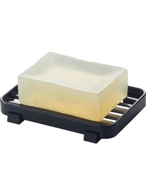 Seifenablage, Stahl, Schwarz, One Size