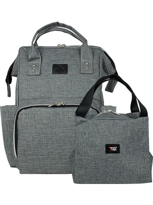 Stylo Star Just For Baby Anne Bebek Bakım ve Sırt Çantası + Termos Çanta