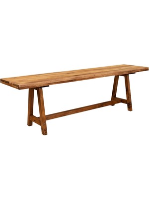 Masif Ahşap Bank Bench 150 cm