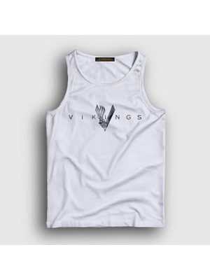 Presmono Unisex Beyaz Logo V2 Vikings Atlet