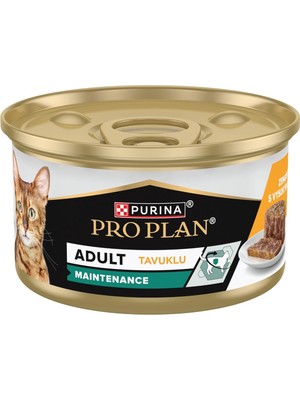 Pro Plan Yetişkin Tavuklu Kedi Konservesi 85 gr
