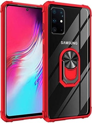 S20 Plus Kılıf Kırmızı Losa Sert Kapak Orijinal Esnek Ince Geliştirilmiş Dayanıklı Darbe Ka