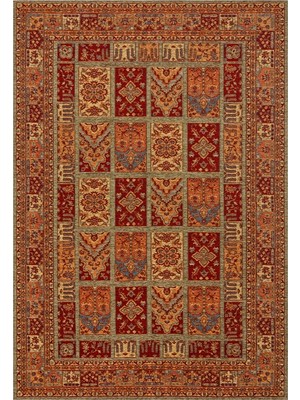 Eko Halı Anadolu Kilim AND12 Multy Kaliteli Anadolunun Eski Antik Kilim Desenlerine Sahip Kaymaz Tabanlı Yıkanabilir Kilim