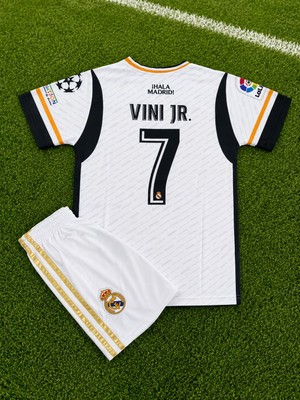 Breathless R.madridd 23-24 Sezonu Vini Jr. Iç Saha Çocuk Forması