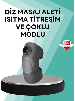 Ev Tipi Isı ve Titreşim Destekli Diz Masaj Aleti