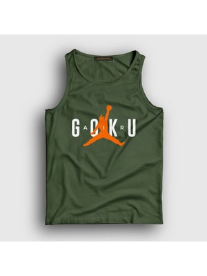 Presmono Unisex Haki Air Goku Anime Dragon Ball Atlet