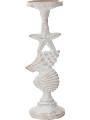 Sea World Mumluk Beyaz 10X10X32 cm