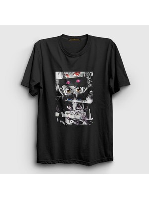 Presmono Unisex Siyah Eyes Anime Hunter x Hunter T-Shirt