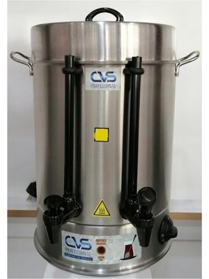 Dn 91107 80 Bardak Elektrikli Termostatlı 8 Lt Paslanmaz Çelik Semaver Çay Makinesi
