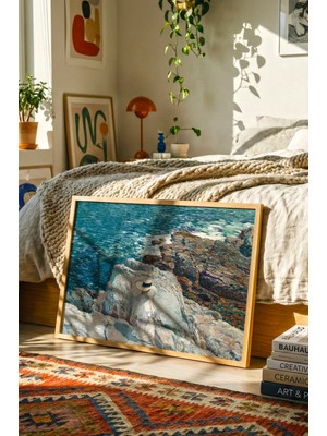 Lia Gallery The South Ledges, Appledore - Childe Hassam - Çerçeveli Tablo
