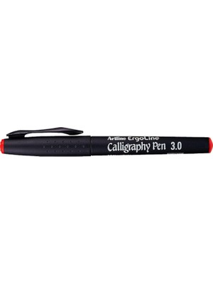 Asitan Ergoline Calligraphy Pen 3.0 Kaligrafi Kalemi, 3.0 Mm, Kırmızı