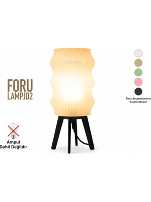 Yapı3D Dekoratif Masa Lambası Abajur | Modern Gece Lambası | Salon, Yatak Odası ve Çalışma Masası Için Şık