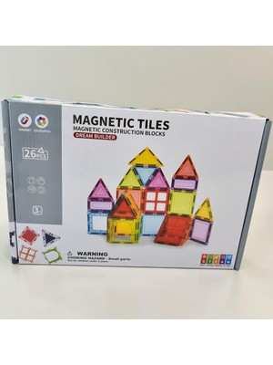 SH59696 26 Parça Magnet Stand Seri Renkli Blok-Zrv