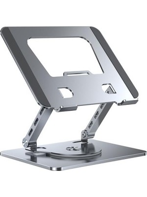 Aydogan's 360 Derece Dönen Katlanabilir Laptop Standı - Hafif ve Taşınabilir