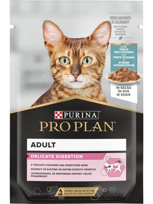Pro Plan Pouch Okyanus Balıklı Yetişkin Kedi Konservesi 85GR