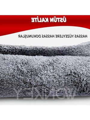 Aydogan's Mikrofiber Parlatma Havlusu - Kenarsız Tasarım ile Hassas Temizlik