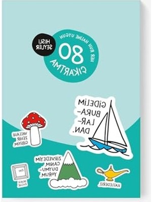 Aydogan's 12X17 cm Boyutunda 8 Yapraklı Sticker Albümü, Hisli Tasarım