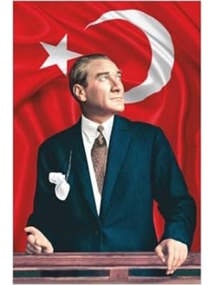 Aydogan's Raşel Kumaş Atatürk Resmi, 200X300 cm Boyut ile Dekoratif