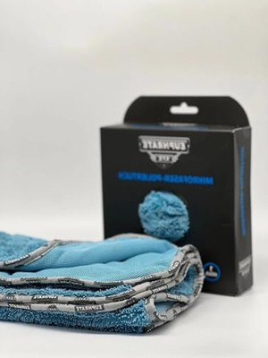 Aydogan's Mikrofiber Oto Kurulama Bezi, 75X55 Cm, Mavi Renk, 750 Gsm