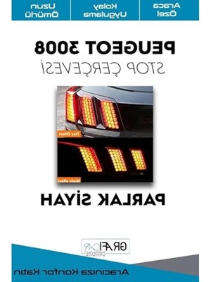 Aydogan's Petek Desenli Stop Sticker, Kolay Uygulama ve Uzun Ömürlü, Parlak Siyah