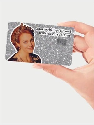 Aydogan's Hürrem Sultan Tasarımlı Kredi Kartı Kaplama Sticker