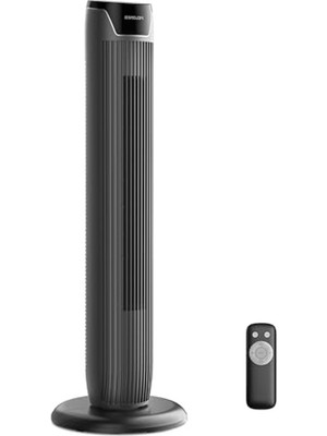 Aydogan's Kule Fan, Uzaktan Kumanda, 38DB Fısıltı Sessizliği, 5 Hız Kademesi ve 4 Mod, LED Ekran, 15H Zamanlayıcı, 90° Salınım