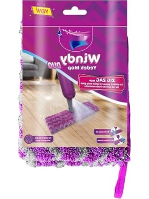 Aydogan's Çift Taraflı Mikrofiber Yedek Mop - Yıkanabilir