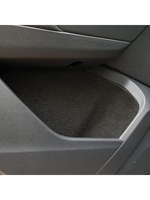 Aydogan's Volkswagen Polo Mk6 Için Uyumlu Konfor Seti̇ Eşya Saklama Cepleri Için Hazır Kumaş Kaplama Ses Giderici Izolasyon Amaçlı Set (Torpido CD Üniteli/yuvalı)