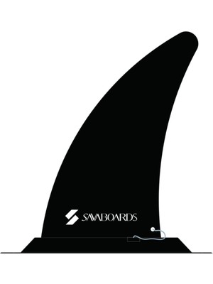 Savaboards Büyük Sup Fin (Salma) – Standart Us Fin Box Uyumlu Paddle Board Aksesuarı, Touring K