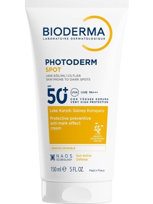 AyrStore Bioderma Photoderm Spot SPF50+ Leke Karşıtı Çok Yüksek Korumalı Yüz ve Vücut Güneş Kremi 1