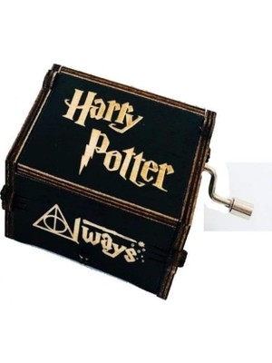 Harry Potter Ahşap Çevirmeli Müzik Kutusu