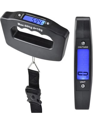 TY-S11 Dijital Işıklı Elektronik Askılı El Bagaj Tartısı Bavul Kantarı 50KG