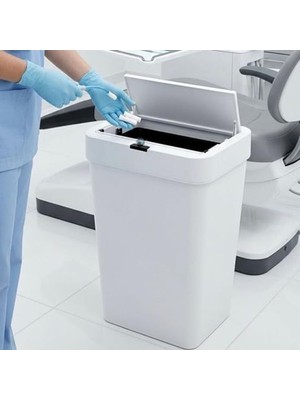 Aydogan's 10 Litre Kapasiteli Sensörlü Çöp Kovası, Temassız Kullanım ile Hijyenik Çözüm