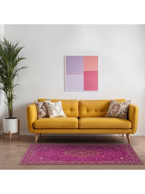 Jutte Kadife Kaymaz Pamuk Tabanlı Yıkanabilir Antibakteriyel Salon Halısı 200X300