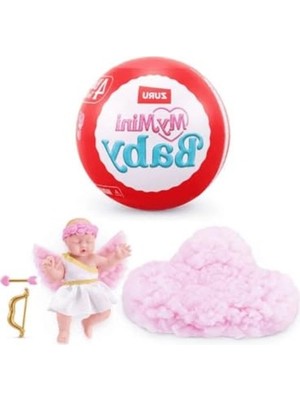 Aydogan's Mini Baby Tatlı Kalpler Sürpriz Paket MNB22000 Özel Kalp Kapsül Içinde Ultra Gerçekçi Mikro Bebek ve Tematik Oyun Aksesuarları
