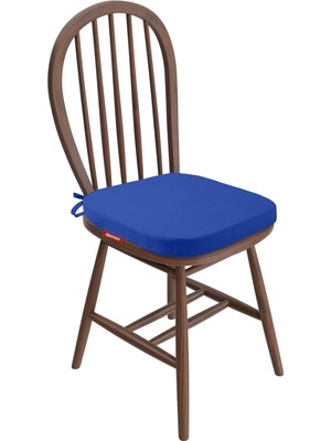 Xpermate Standartfit Oval Sandalye Minderi Fermuarlı Yıkanabilir Kılıf Bağcıklı Su ve Yağ I