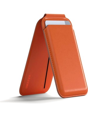 Mag-Safe Cüzdan – iPhone 12/13/14/15/16 Serileri Için Manyetik Kartlık, Güçlü Mıknatıs, Rf