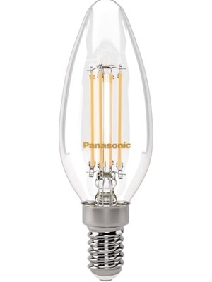 Aydogan's Panasonic E14 Dim Edilebilir Filaman Lamba 4W 470LM 2700K Clear          [enerji Sınıfı E]