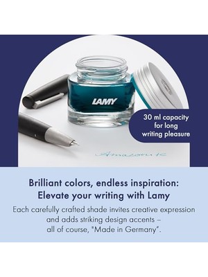Aydogan's Lamy T53-500 Crystal T53 Şişe Mürekkep Topaz