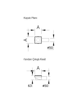 Aydogan's Vitra V-Flow Kare 5606979 Duş Kanalı, Yandan Çıkışlı, 10X10 Cm, Dk 800 Kapak, Mat Krom          [enerji Sınıfı A]