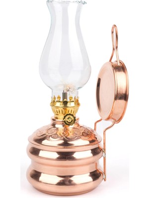 Moontime Alaçatı Bakır Gaz Lambası Küçük Boy