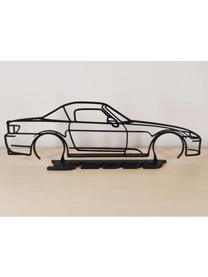 Moontime Alaçatı Honda S2000 Cabrio 20CM Plastik Masa Süsü Masa Dekorasyonu