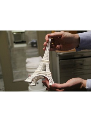 Moontime Alaçatı Plastik Eyfel Kulesi 20 cm Dekoratif