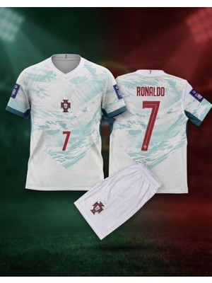 Ronaldo Portekiz Dünya Kupası Milli Takım Forması 2 Li Set