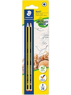 Aydogan's Staedtler 1200 BK2D Noris 2b Kursun Kalem 2'li Blister