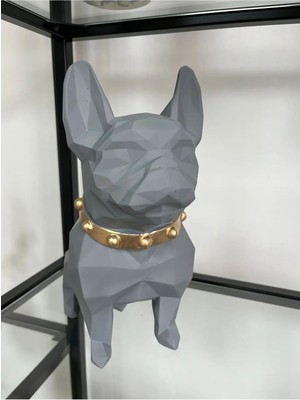 Moontime Alaçatı Grı Kubik Köpek Oyuncağı, Renkli ve Eğlenceli Köpek Aksesuarı